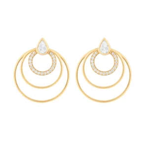 Boucle d'oreilles Or Jaune