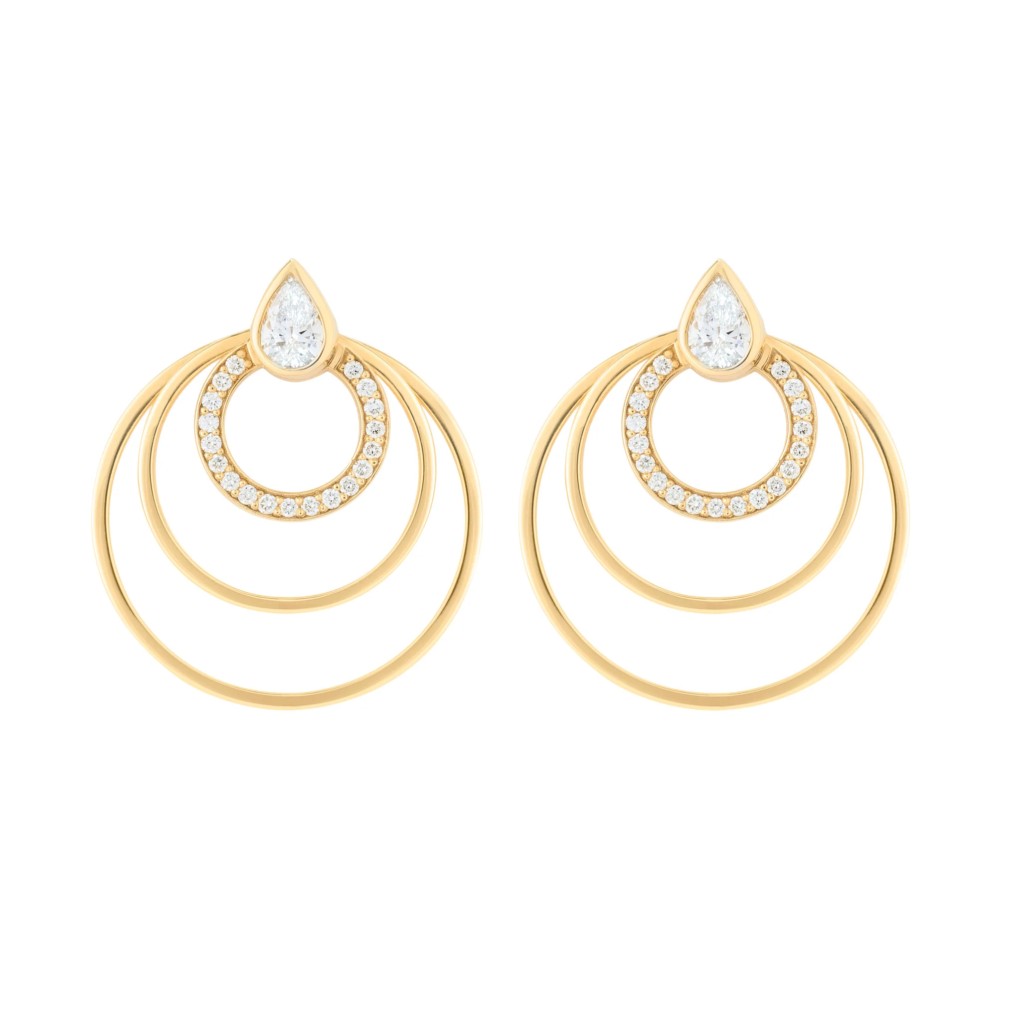 Boucle d’oreilles Or Jaune