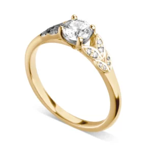 Bague de fiançailles Or Jaune